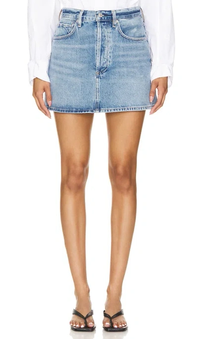 Citizen Of Humanity Ramona Mini Skirt In Fiesta