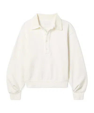 CITIZEN OF HUMANITY REMI COLLARED SWEATSHIRT