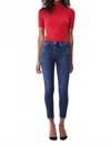 Citizen Of Humanity Rocket Crop High Rise Skinny Jeans In Carmel In Multi