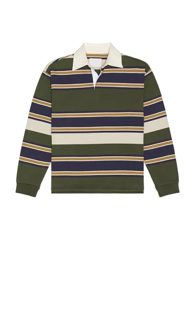Citizen Of Humanity Rugby Shirt In Green