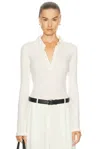 Citizen Of Humanity Shaea Polo In White
