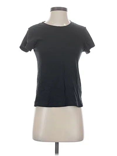 Pre-owned Citizen Of Humanity Short Sleeve T-shirt In Gray