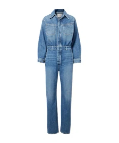Citizen Of Humanity Solene Denim Jumpsuit In Blue