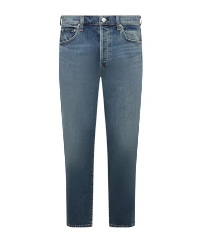 Citizen Of Humanity Straight-leg Washed Jeans In Blue