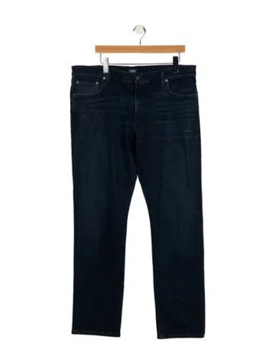 Pre-owned Citizen Of Humanity Straight-leg Jeans In Blue