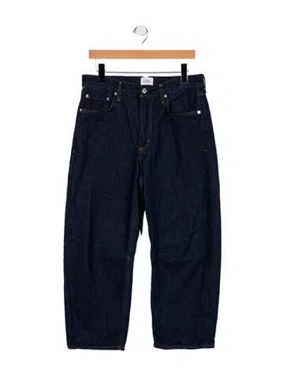 Pre-owned Citizen Of Humanity Straight-leg Jeans In Blue