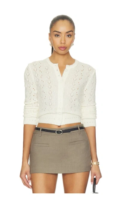 Citizen Of Humanity Cardigan Tabitha In Metallic
