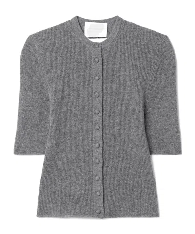 Citizen Of Humanity Tabitha Ribbed Cardigan In Blue