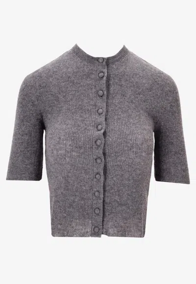 Citizen Of Humanity Tabitha Wool And Cashmere Cardigan In Pink