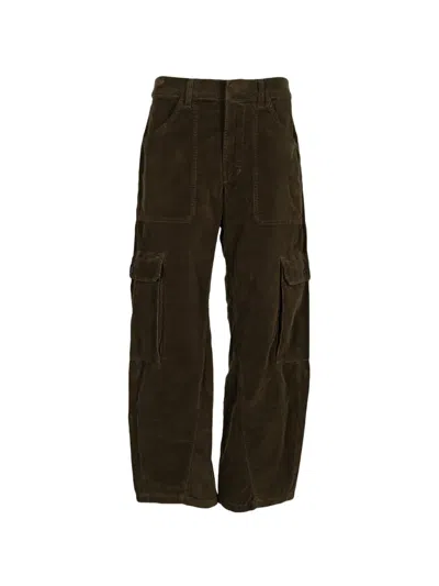 Citizen Of Humanity Thassos Corduroy Cargo Pants In Brown