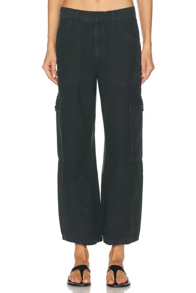 Citizen Of Humanity Thassos Twisted Seam Utility Pants In Blue