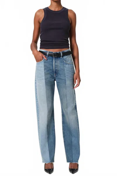 Citizen Of Humanity 3 Tone Dahlia Jeans Aegean In Blue