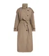 Citizen Of Humanity Twill Favi Trench Coat In Brown