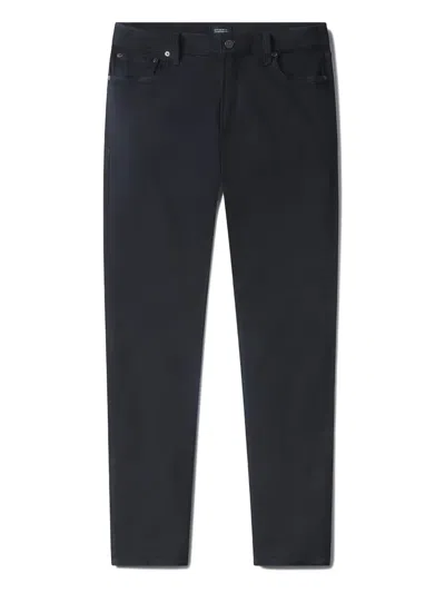 Citizen Of Humanity Twill Trousers In Black