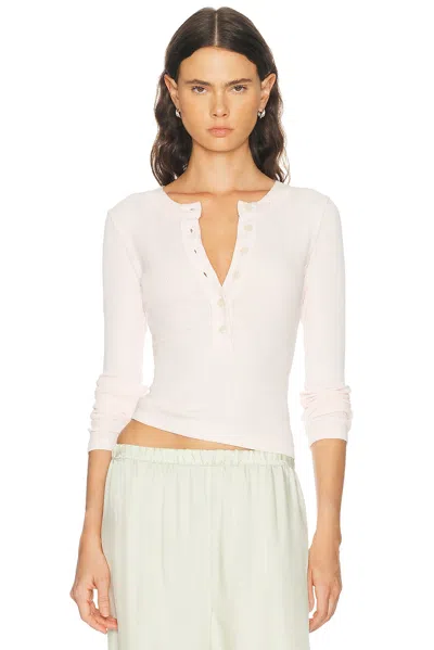 Citizen Of Humanity Varra Henley In Pink