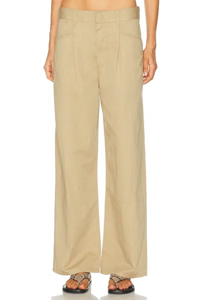 Citizen Of Humanity Velha Trousers In Neutral