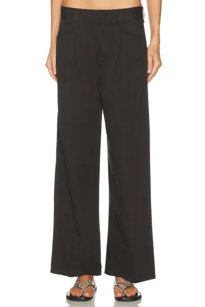 Citizen Of Humanity Velha Trousers In Black
