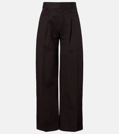 Citizen Of Humanity Velha Wide-leg Jeans In Black