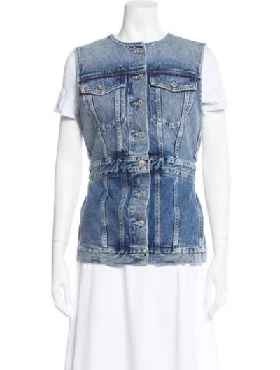 Pre-owned Citizen Of Humanity Vest W/ Tags In Blue