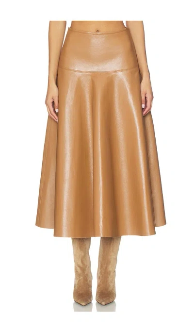 Citizen Of Humanity Vita Maxi Skirt In Brown