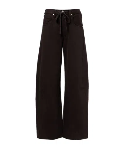 Citizen Of Humanity Wide-leg Jeans In Black