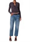 Citizen Of Humanity Winslow Cropped Boyfriend Jeans In Pacifica In Multi