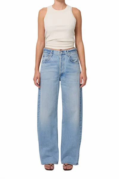 CITIZEN OF HUMANITY WOMEN'S AYLA BAGGY JEANS IN GEMINI/LIGHT INDIGO