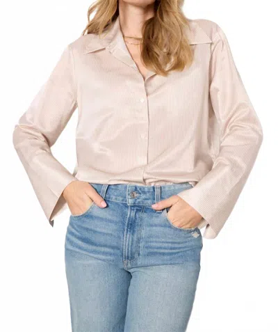 Citizen Of Humanity Women's Camilia Shirt In Beige In Neutral