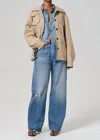 Citizen Of Humanity Women's Paretti Military Jacket In Catalina