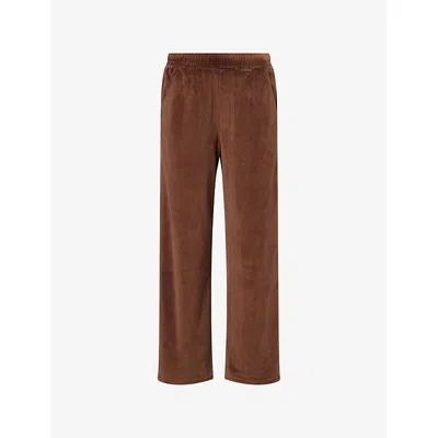 Citizen Of Humanity Womens Cammello (lt Khaki) Brynn Drawstring Cotton-blend Jogging Bottoms In Brown