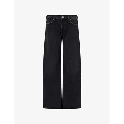 Citizen Of Humanity Nora Straight-leg Jeans In Black