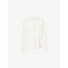 Citizen Of Humanity Vintage Inspired Polo Sweatshirt In White