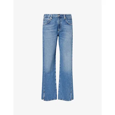 Citizen Of Humanity Womens Solstice (md Indigo) Track Straight-leg Denim Jeans