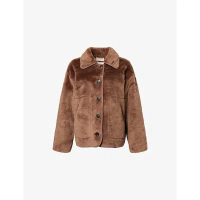 Citizen Of Humanity Womens Citizens Of Humanity Astrid Wool Jacket In Brown