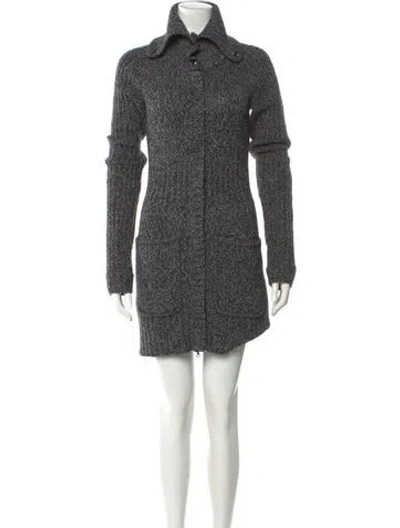 Pre-owned Citizen Of Humanity Wool Mini Dress In Gray