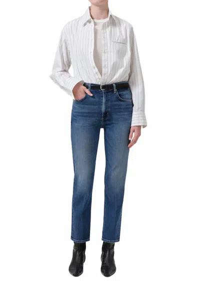 CITIZEN OF HUMANITY ZURIE ANKLE JEANS IN ABALONE