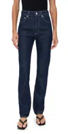 Citizen Of Humanity Zurie Straight Jeans Helia In Blue