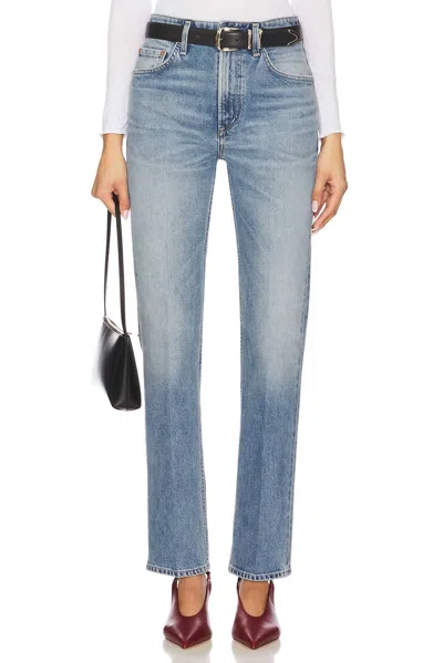 Citizen Of Humanity Zurie Straight Jeans In Lyon In Blue