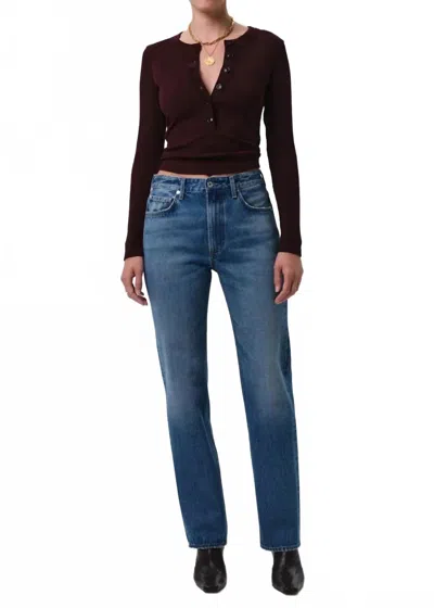 Citizen Of Humanity Zurie Straight Leg Jean In Demi In Blue