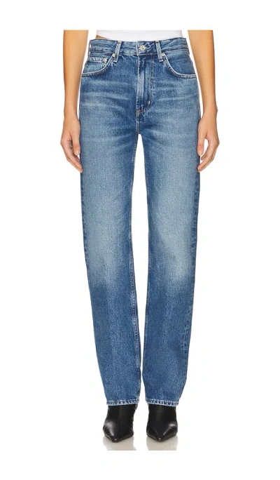 Citizen Of Humanity Zurie Straight Leg Jeans In Blue