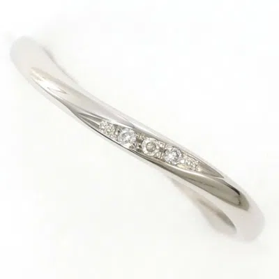 Pre-owned Citizen Platinum Platinum 900 Band Ring () In Silver