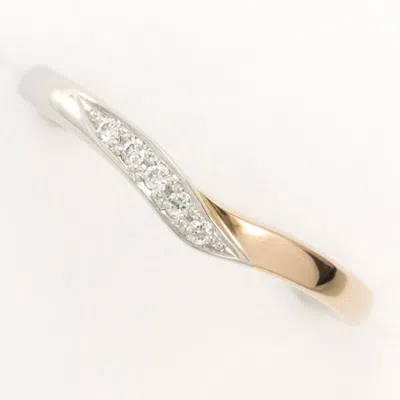 Pre-owned Citizen Platinum Yellow Gold Platinum 950 Yellow Gold (18k) Band Ring () In Platinum, Yellow Gold
