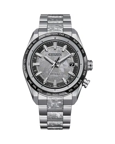 Citizen Premier Eco Attesa Special Edition Watch, 41mm In Metallic