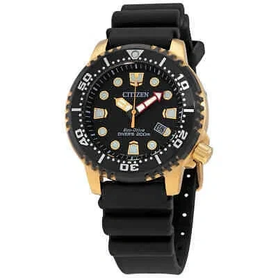 Pre-owned Citizen Professional Diver Black Dial Men's Watch Bn0152-06e