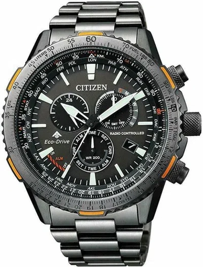 Pre-owned Citizen Professional Master Direct Flight Cb5007-51h