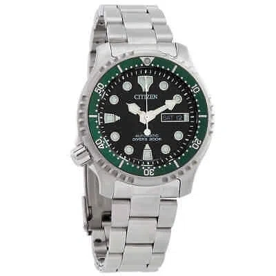 Pre-owned Citizen Promaster Automatic Black Dial Men's Watch Ny0084-89e