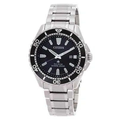 Pre-owned Citizen Promaster Black Dial Men's Watch Bn0190-82e