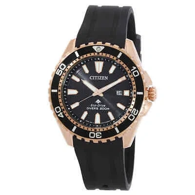 Pre-owned Citizen Promaster Black Dial Men's Watch Bn0193-17e