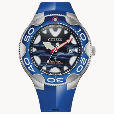Pre-owned Citizen Promaster Bn0238-02l Ocean Blue Automatic 200m Dive Watch
