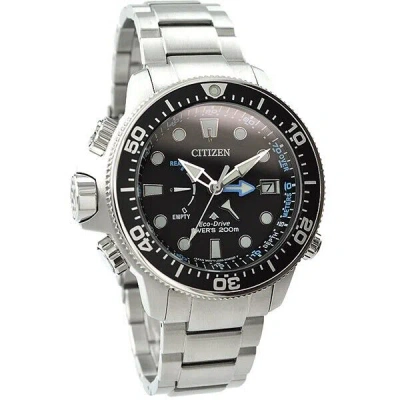 Pre-owned Citizen Promaster Bn2031-85e Marine Eco-drive Aqualand Men With Box Fast Ship